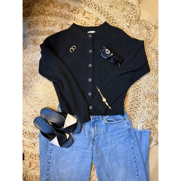 Universal Thread Sweaters - Universal Thread Black Cardigan